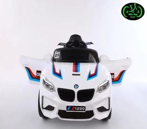 ماشین شارژی BMW سفید